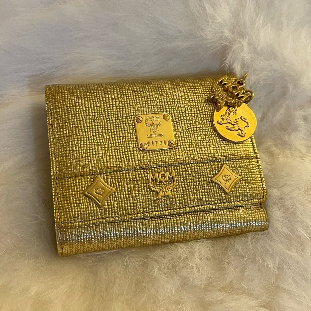 MCM Tri-fold wallet
